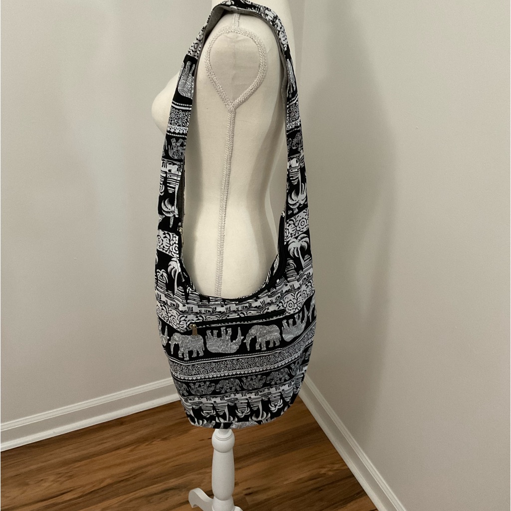 Redml Women Hippie Elephant Palm Hobo Tote